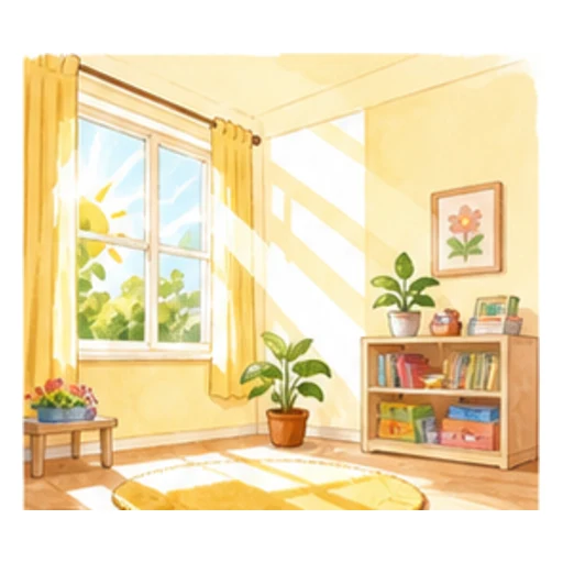 bright illustration
