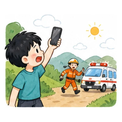call for help illustration