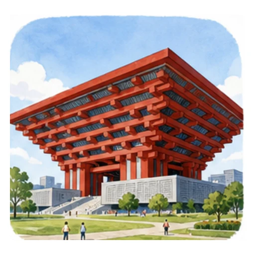 China Art Museum illustration