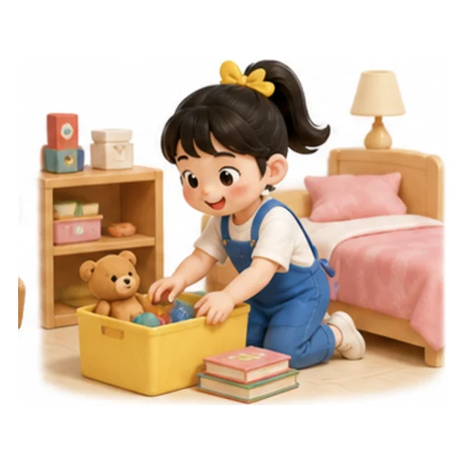 clean my room illustration