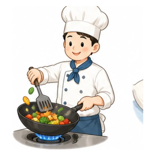 cook illustration