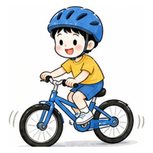 cycling illustration