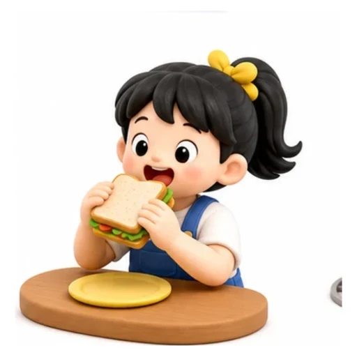 eating illustration