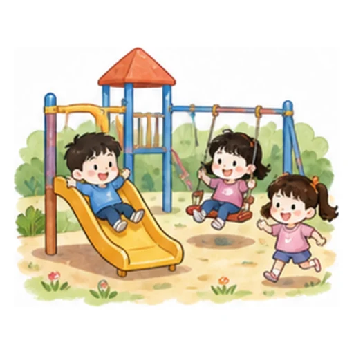 enjoy oneself illustration
