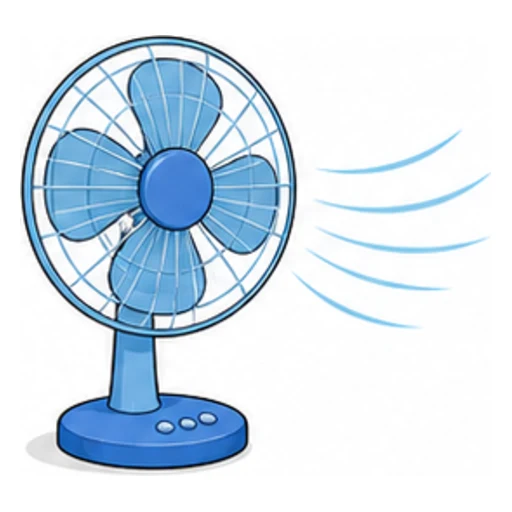 fan illustration