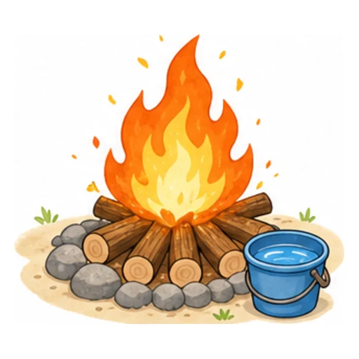 fire illustration
