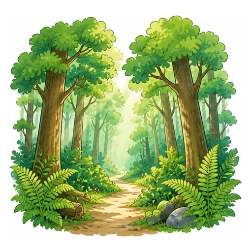 forest illustration