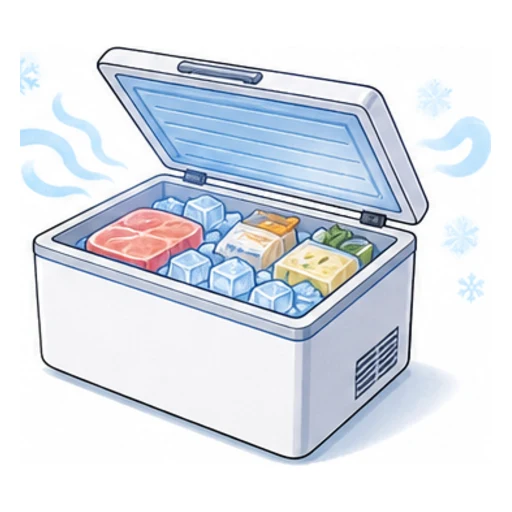 freezer illustration