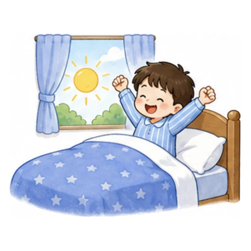 get up illustration