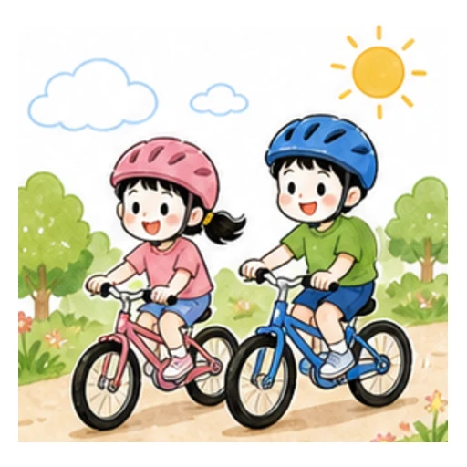 go cycling illustration