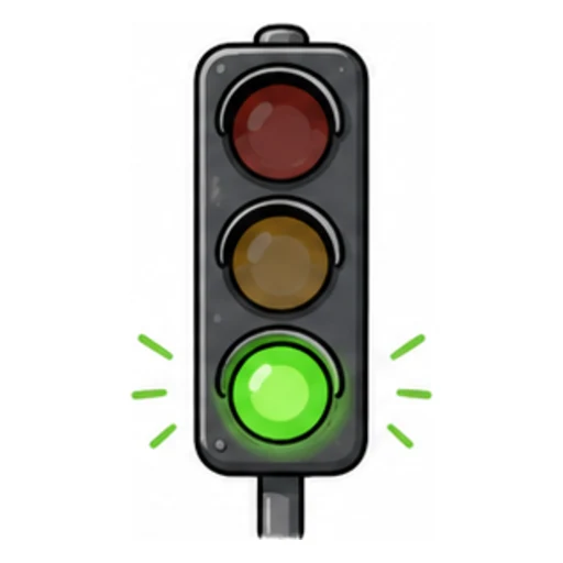 green light illustration