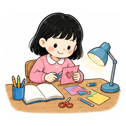 hard-working illustration