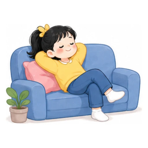 have a rest illustration