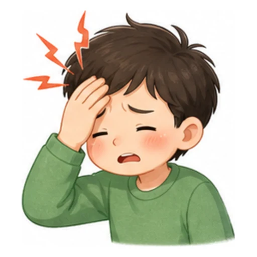 headache illustration