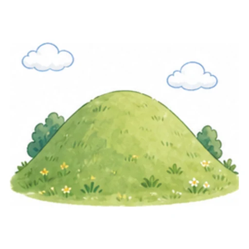 hill illustration
