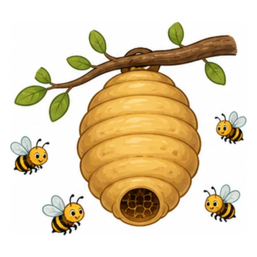 hive illustration