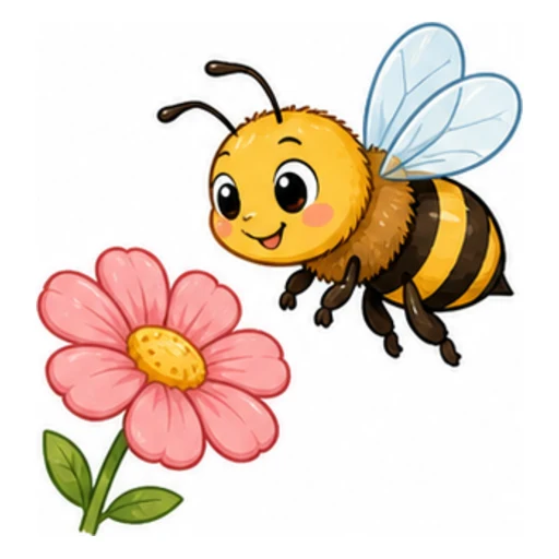 honeybee illustration