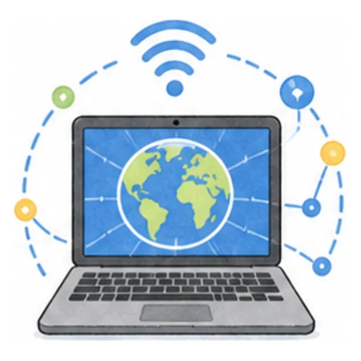 Internet illustration