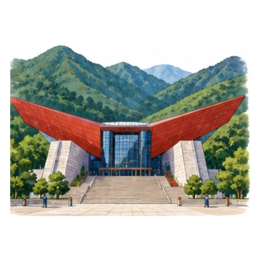 Jinggangshan Revolution Museum illustration