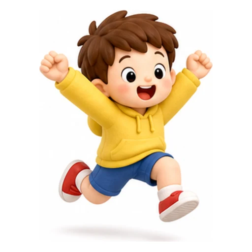 jumping illustration
