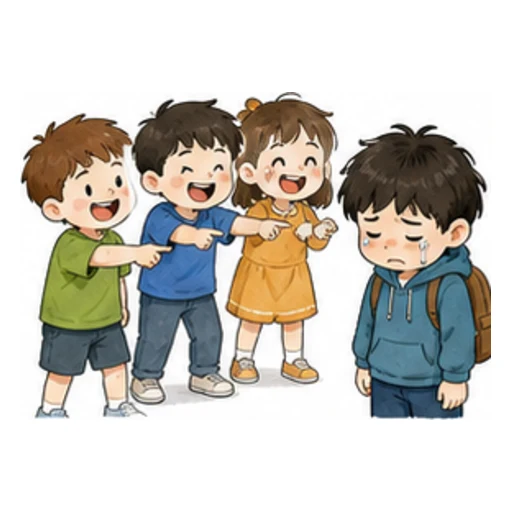 laugh at illustration