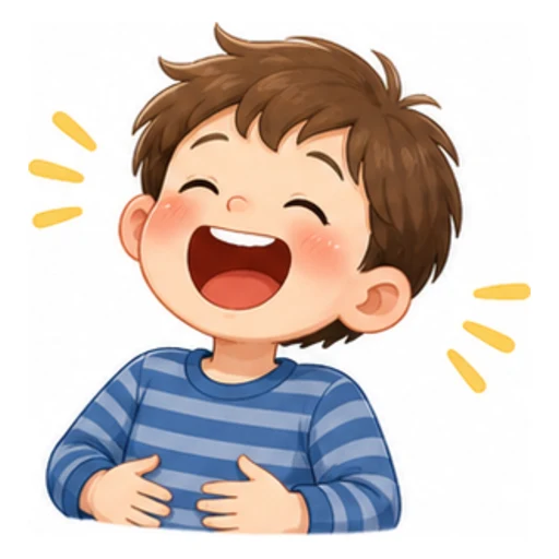 laugh illustration