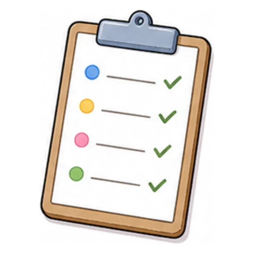 list illustration