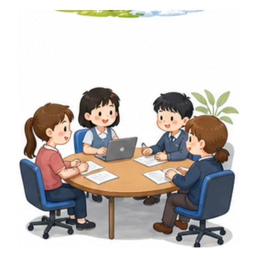 meeting room illustration
