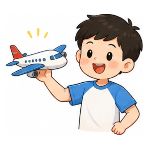 model plane illustration
