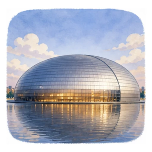 National Centre for the Performing Arts illustration