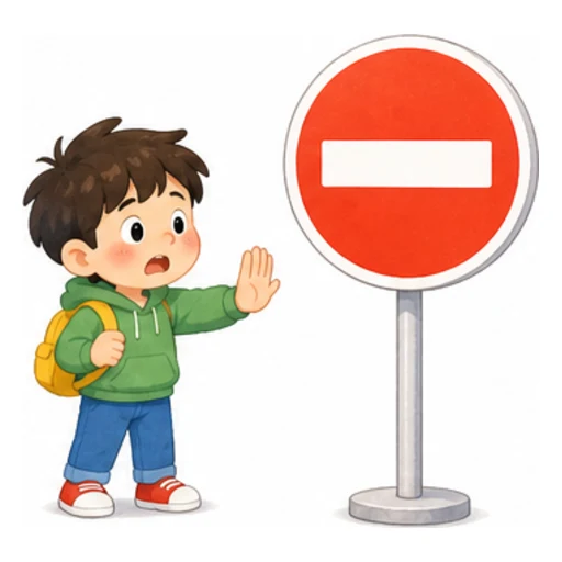 no entry illustration