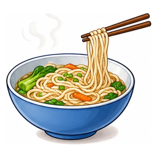 noodle illustration