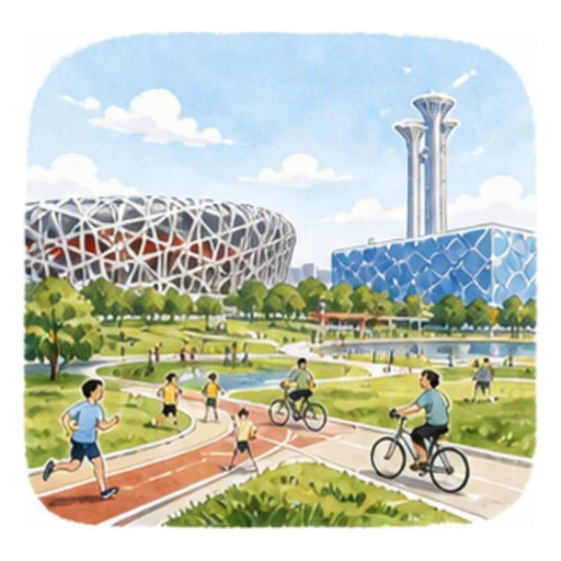 Olympic Park illustration