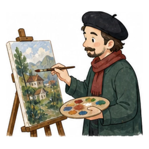 painter illustration