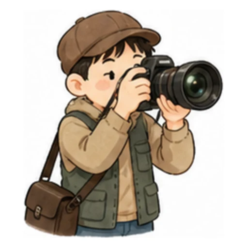 photographer illustration
