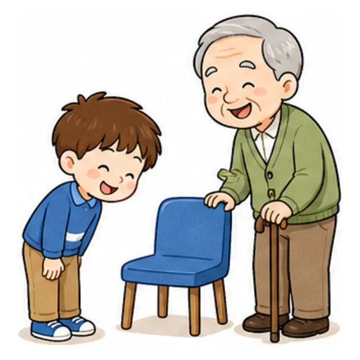 polite illustration