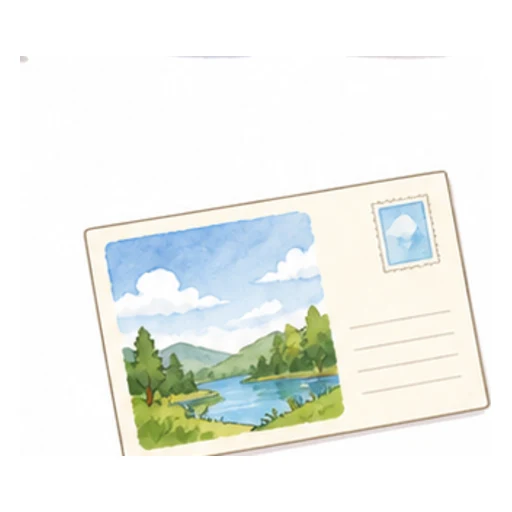 postcard illustration
