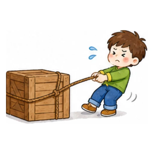 pull illustration