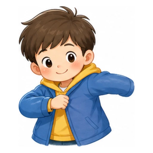 put ... on illustration