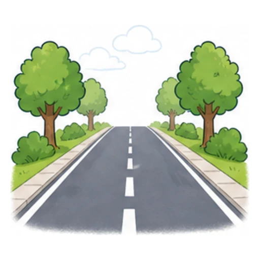 road illustration