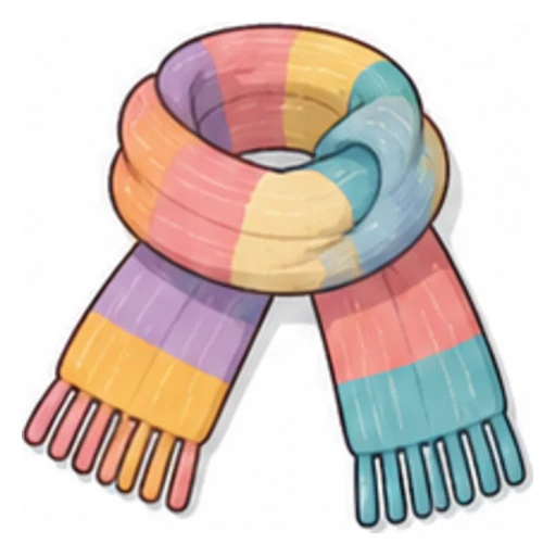 scarf illustration