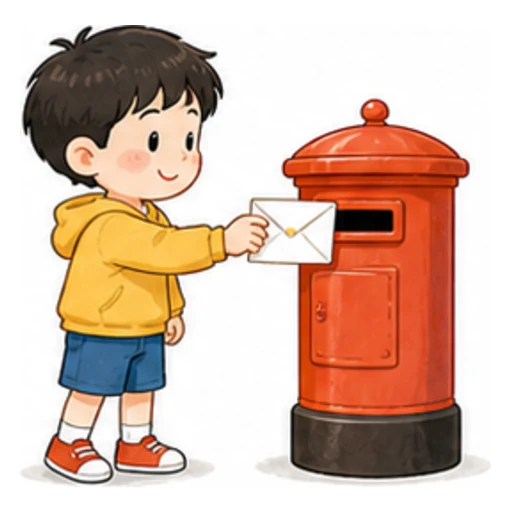 send illustration