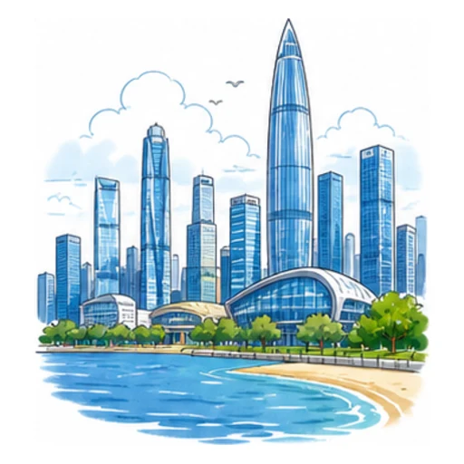 Shenzhen illustration