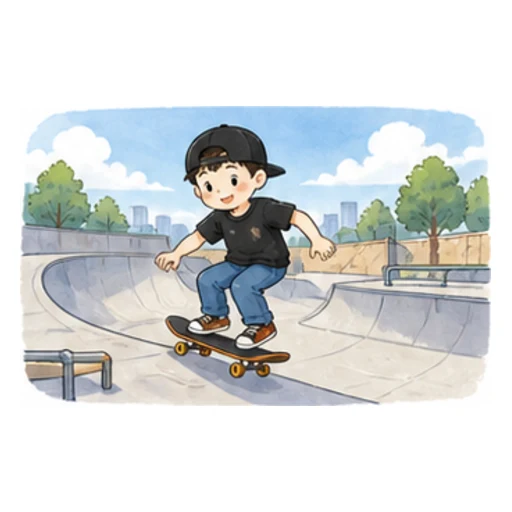 skatepark illustration