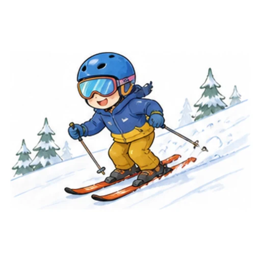 ski illustration