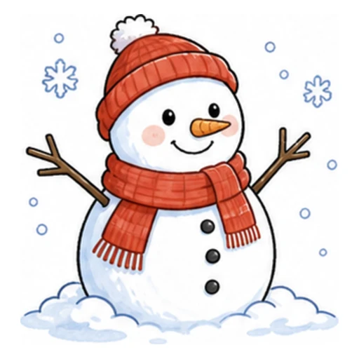 snowman illustration