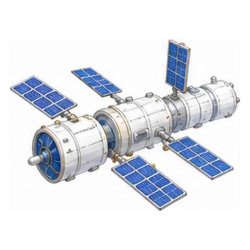 space station illustration