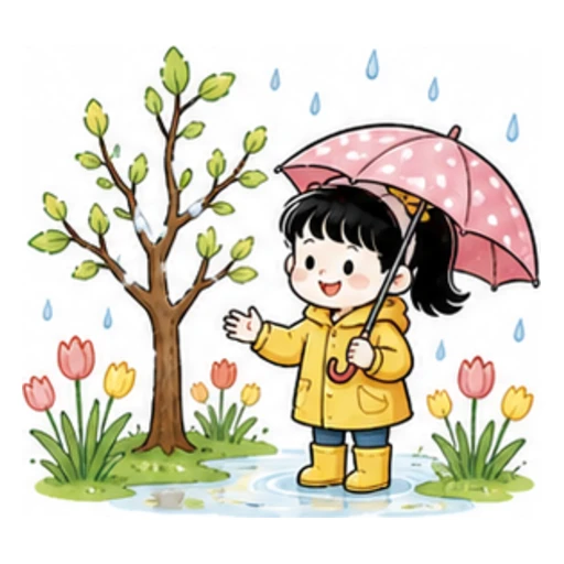 spring illustration
