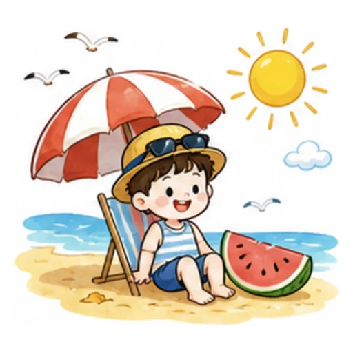 summer illustration