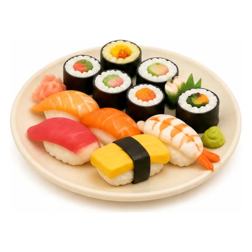 sushi illustration